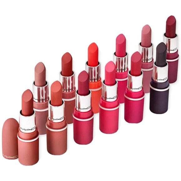 MAC Powder Kiss Lipstick Vault X 12 Destined For Stardom - Picture 2 of 4